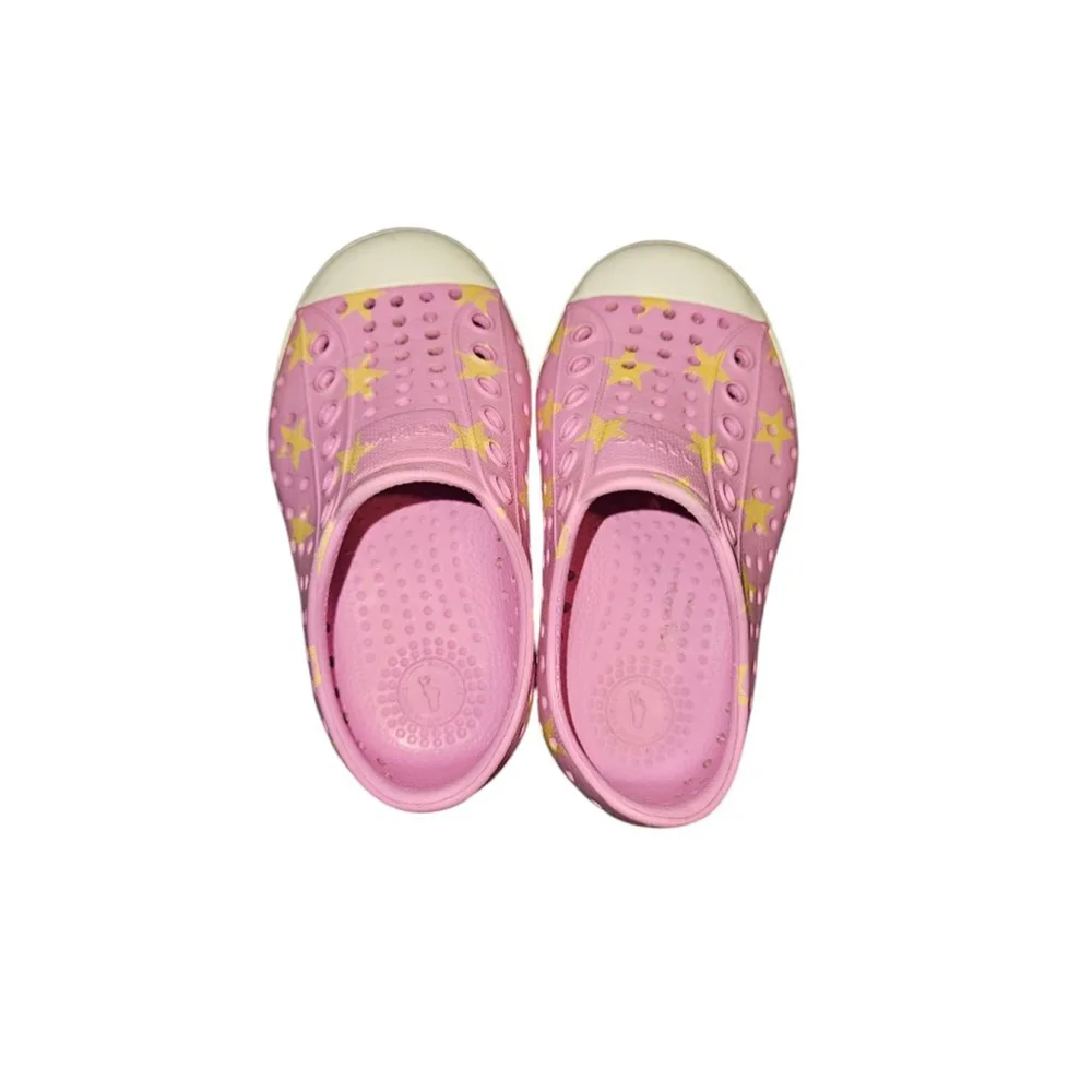 Native Pink Jeffersons Girl's Size 6 Pink / Stars